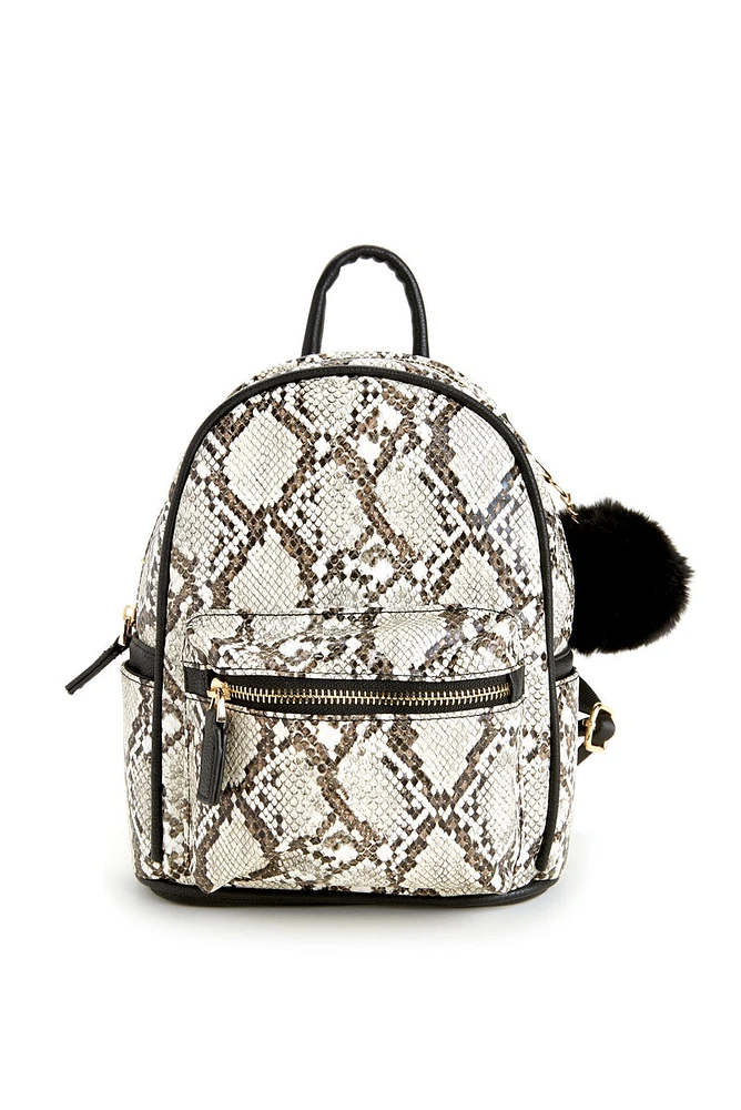 Slay In Snake Mini Backpack