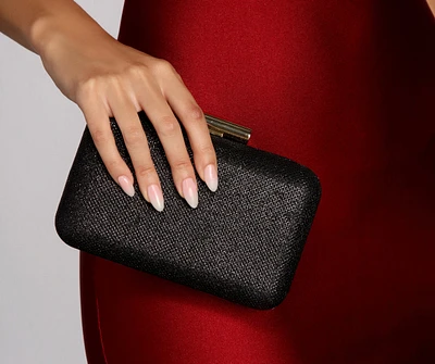 Only The Essentials Mesh Clutch