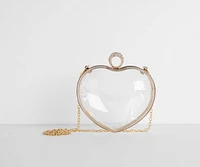 Clear Heart Clutch