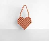 Beading Heart Tote Bag