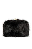 Feelin' Glam Faux Fur Clutch