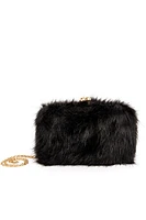 Feelin' Glam Faux Fur Clutch