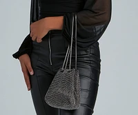 Rise And Shine Mesh Bucket Bag