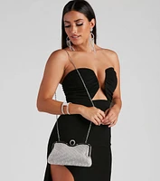 Put A Ring On It Mesh Clutch