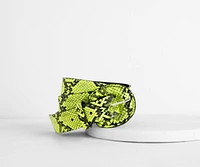 Electric Neon Snake Belt