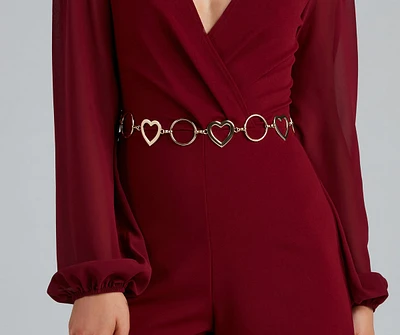 Heart Strings Chain Belt