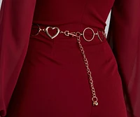 Heart Strings Chain Belt