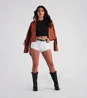 Chic Western Vibes Double Buckle Belt