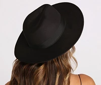 Basic Felt Panama Hat