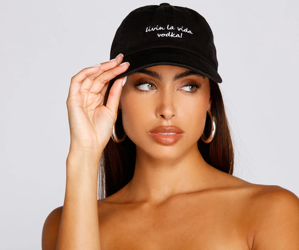 La Vida Vodka Baseball Cap