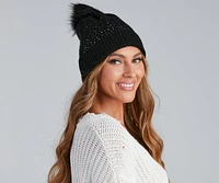 Chill Out Heat Stone Knit Beanie