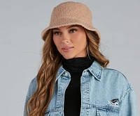 Cuddly Cute Sherpa Bucket Hat