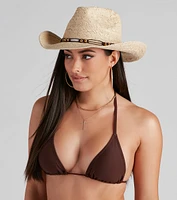 Saddle Up Straw Cowboy Hat