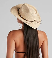 Saddle Up Straw Cowboy Hat