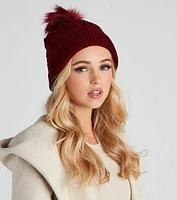 Autumn Shine Rhinestone Beanie