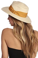 Resort Ready Banded Boater Hat