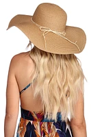 Straw Sophistication Floppy Hat