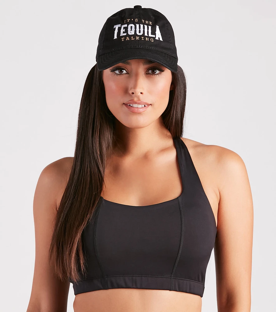 It's The Tequila Talking Baseball Cap