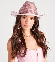 Country Glam Rhinestone Cowboy Hat