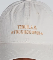 Tequila And Touchdowns Baseball Cap