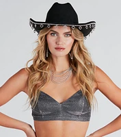 Country At Heart Rhinestone Cowboy Hat