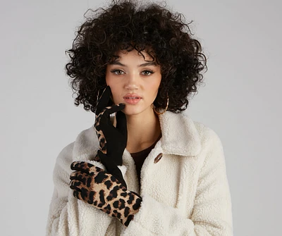 Trendy Fab Leopard Gloves