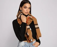 It's A Classic Plaid Scarf