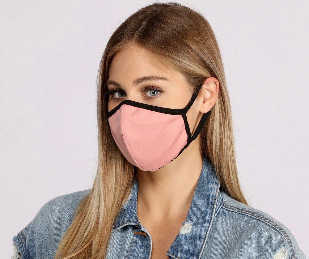 Keep it Basic Rose Face Mask