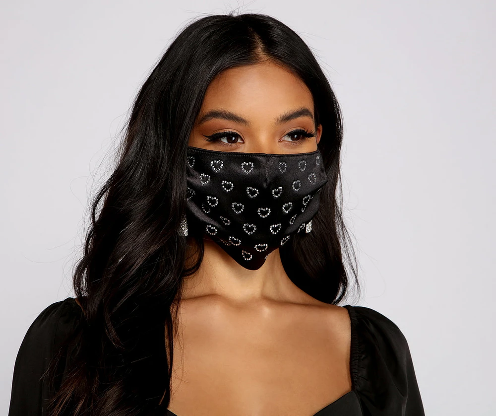 Stylish Stunner Satin Face Mask