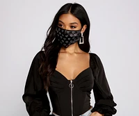 Stylish Stunner Satin Face Mask