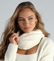 Cozy Up Long Chenille Fuzzy Scarf