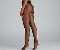 Edgy Glam Vibes Fishnet Tights