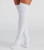 Over The Knee Knit Socks