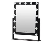 Lurella Black Vanity Mirror