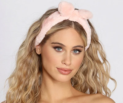 Doll Me Up Fur Makeup Headband