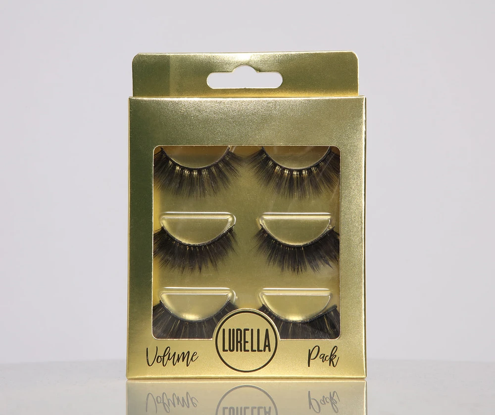 Lurella Volume Faux Mink Lash Pack