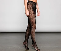 Spiderweb Halloween Lace Tights