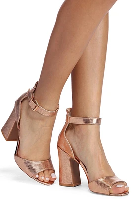 Luxe And Fab Block Heels