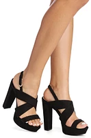 Next Level Strap Platform Heels