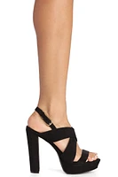 Next Level Strap Platform Heels