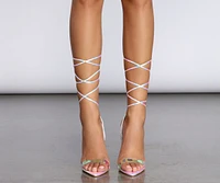 Holographic Point Toe Heels