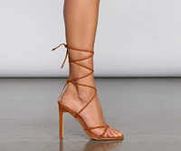 Check You Out Square Toe Heels
