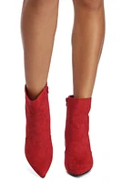 Dreaming Faux Suede Booties