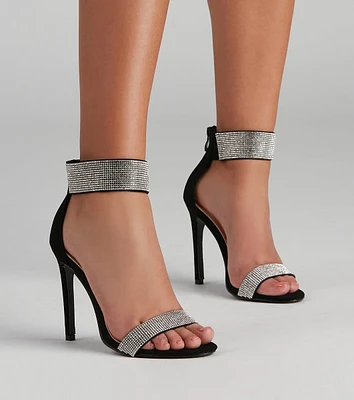 Glam Struck Rhinestone Stiletto Heels