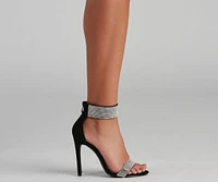 Glam Struck Rhinestone Stiletto Heels