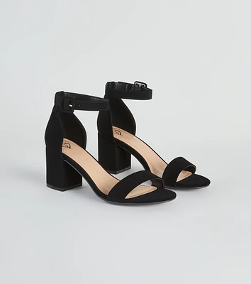 Forever Essential Basic Low Block Heels