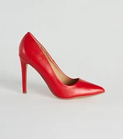 Chic Strides Pointed Stiletto Pumps