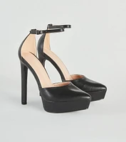 She's So Chic Platform Stiletto Pumps