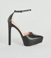 She's So Chic Platform Stiletto Pumps