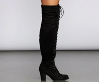 Center Stage Lace Up Boots